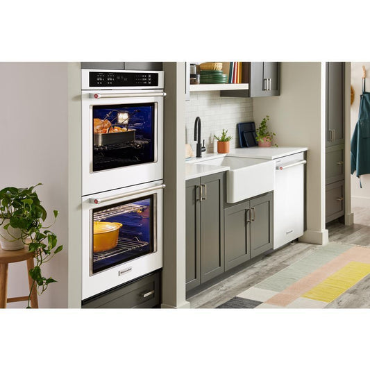 KOED530PWH KitchenAid® 30" Double Wall Ovens with Air Fry Mode