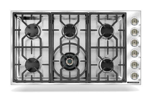 American Range ARDCT366V3 Vitesse 36 Inch 6-Burner Cooktop