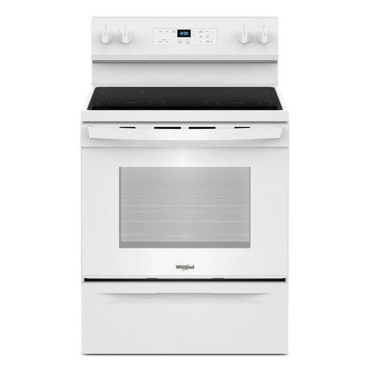 Whirlpool WFES3030RW 30-inch Electric Range with No Preheat Mode