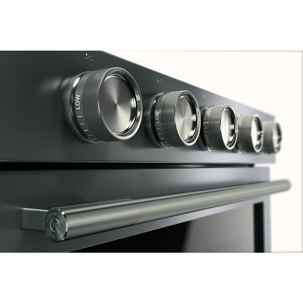 Kitchenaid KSGS530SJP 5.0 Cu. Ft. Smart Slide-in Gas Range with Convection Cooking Modes and 2-in-1 Burner