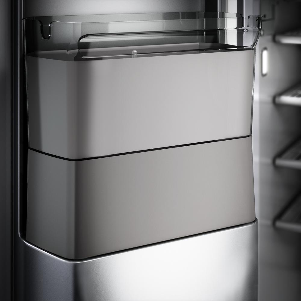 Kitchenaid KBSD708MBS 29.4 Cu. Ft. 48" Built-In Side-by-Side Refrigerator with Ice and Water Dispenser
