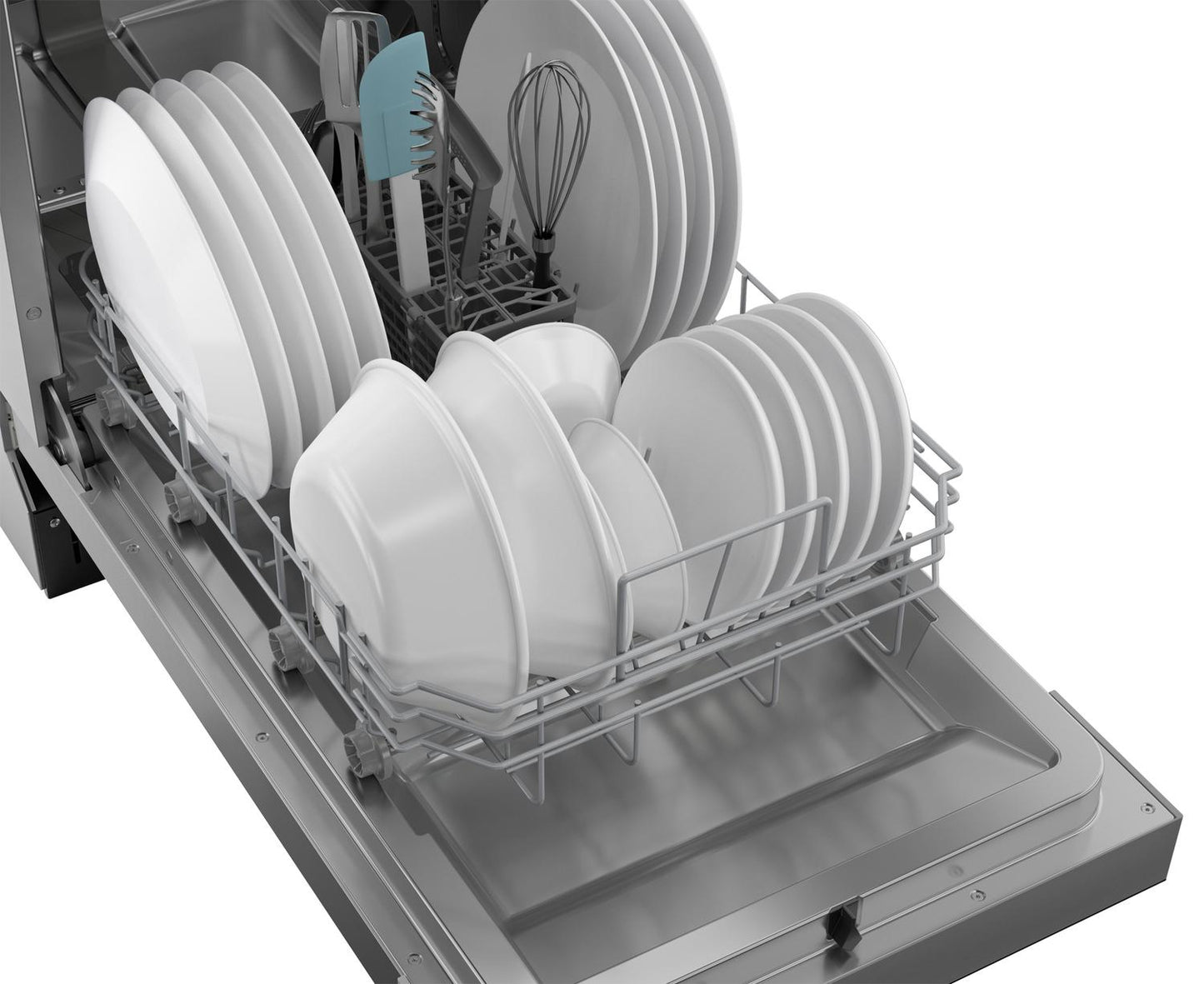 Sharp SDW4523MS 18 in. Stainless Steel 47 dB Dishwasher