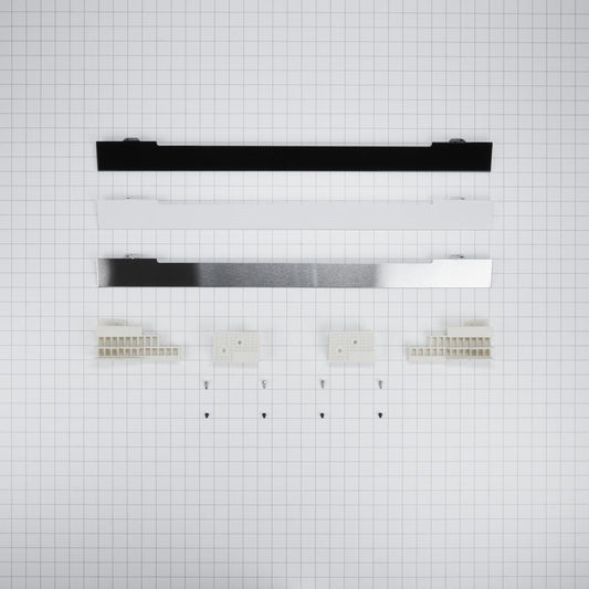 Whirlpool W10495945 27" Combination Oven Vent Trim Kit with (3) trim pieces, mounting hardware and installation instructions