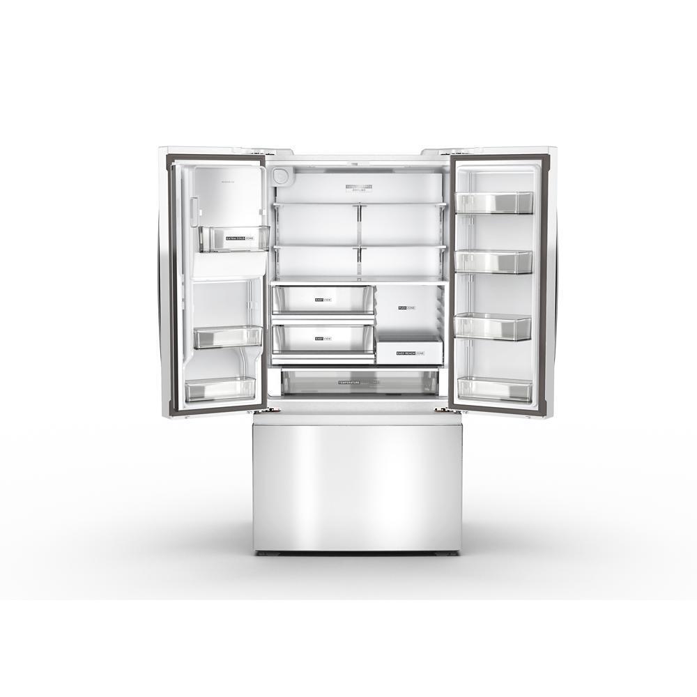 Whirlpool WRFC5036RW 36-inch Wide French Door Refrigerator with In-Door Water & Ice - 23 cu. ft.