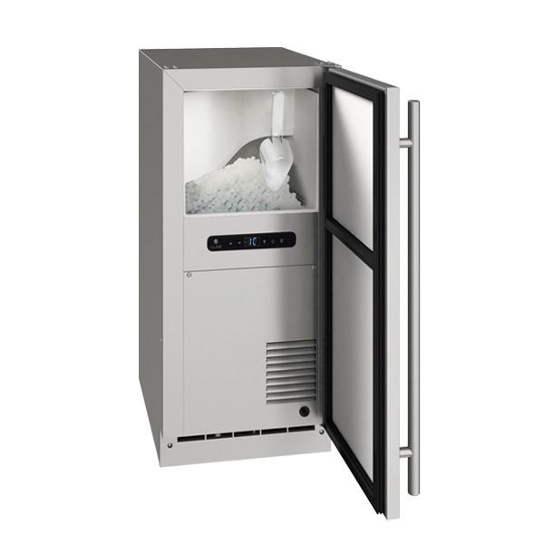 U-Line Onb115 / Onp115 15" Nugget Ice Machine With Stainless Solid Finish, Yes (115 V/60 Hz Volts /60 Hz Hz)