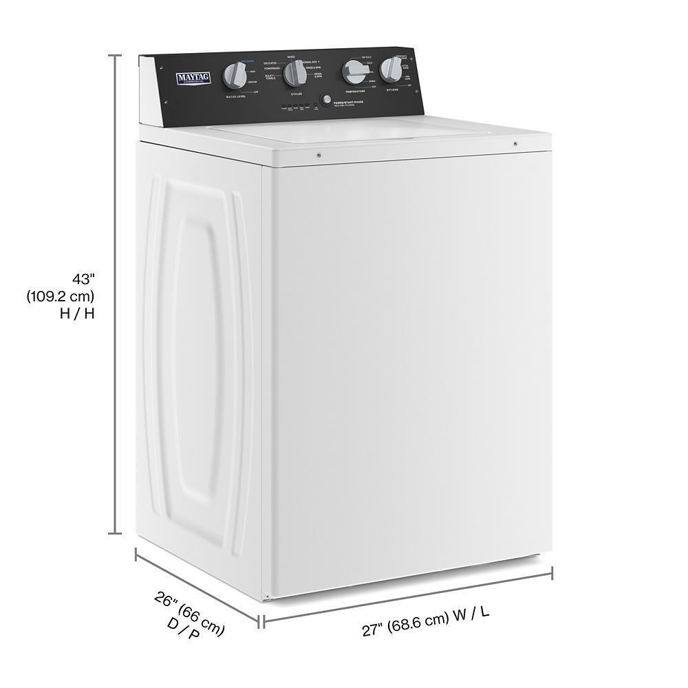 Maytag Commercial-Grade Residential Agitator Washer - 3.5 cu. ft.