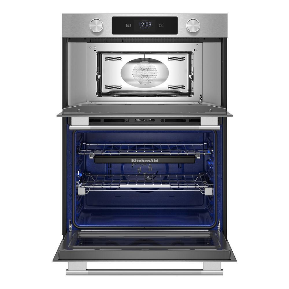 Kitchenaid KOEC730SPS Smart Combo Wall Oven with Assisted Cook Cycles