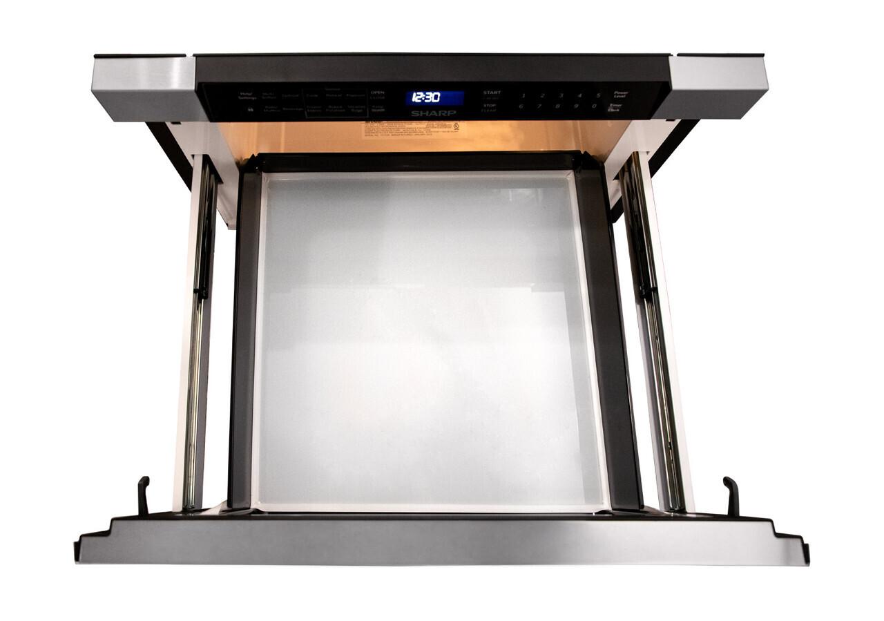 Sharp SMD2440JS 24 in. 1.2 cu. ft. Built-In Stainless Steel Microwave Drawer Oven