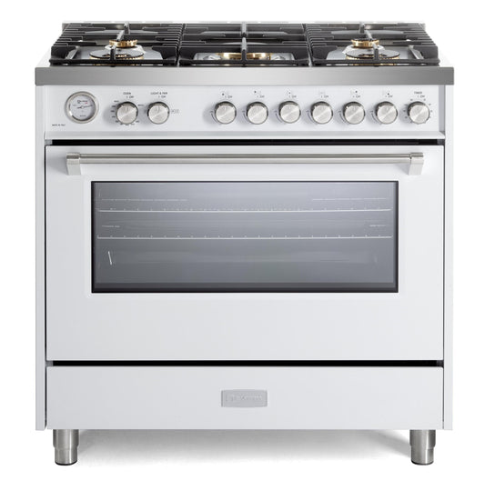 VUFSGG365W Verona Ultima 36" Gas Range - White