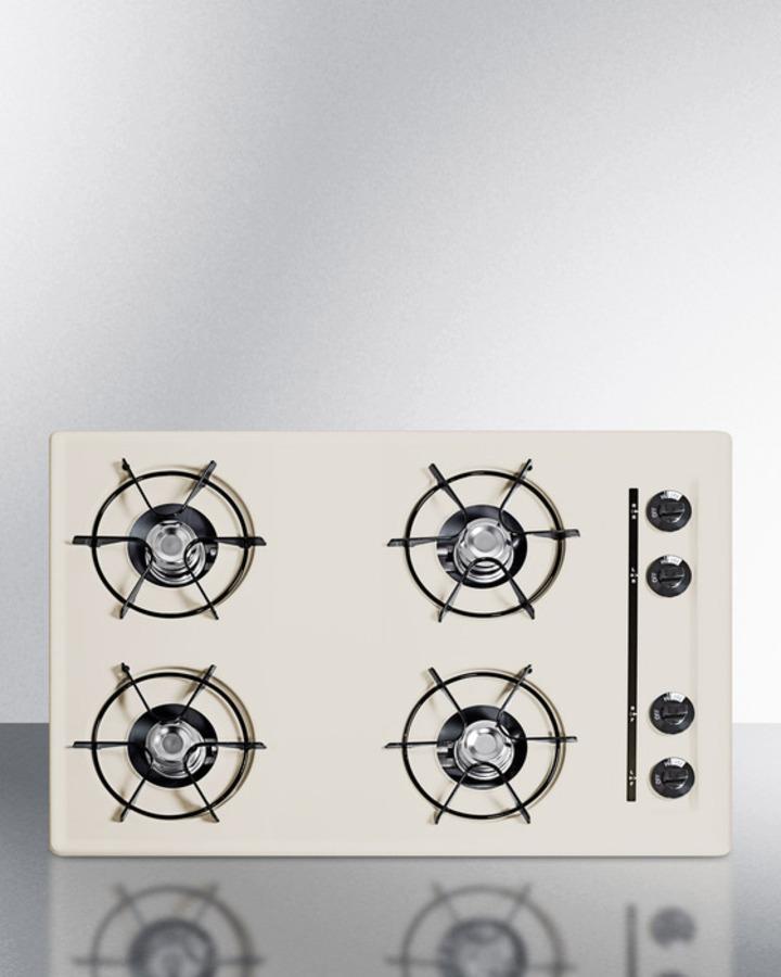 Summit SNL053 30" Wide 4-burner Gas Cooktop