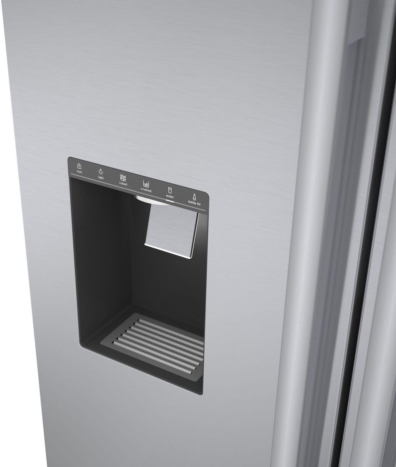 Bosch B36CD50SNS 500 Series French Door Bottom Mount Refrigerator 36" Stainless steel (with anti-fingerprint), Total No Frost