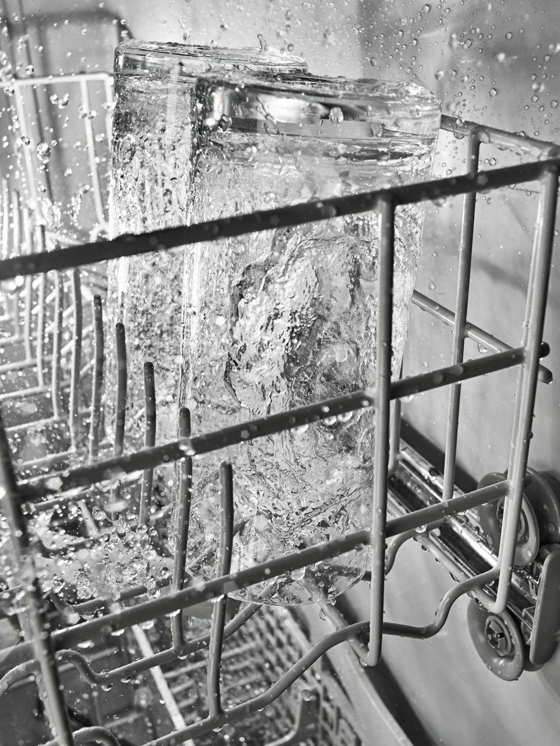 Dishwasher with Triple Filter Wash System - Black