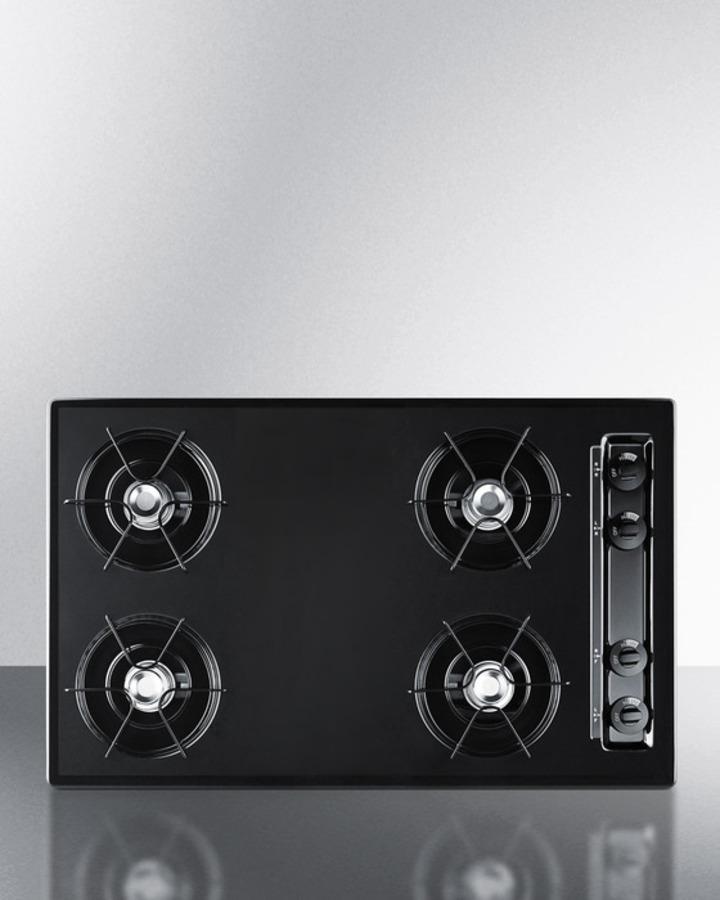 Summit TNL05P 30" Wide 4-burner Gas Cooktop