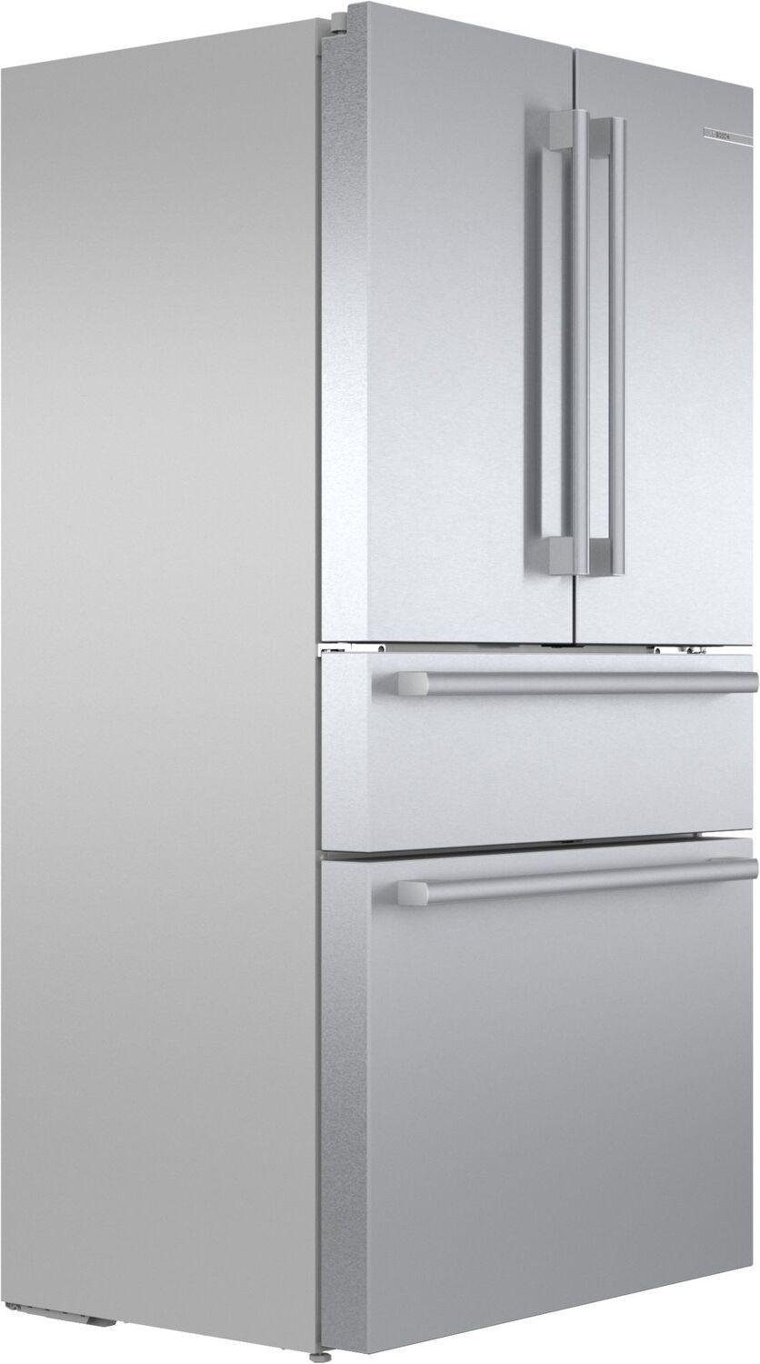 Bosch B36CL80SNS 800 Series, French Door Bottom freezer, multi door, 36'', Brushed steel (with anti-fingerprint)