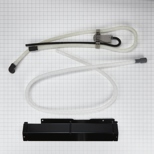 Kitchenaid W10322576 Dishwasher Converter Kit, Black-colored, converts the portable dishwasher to an under-the-counter installation