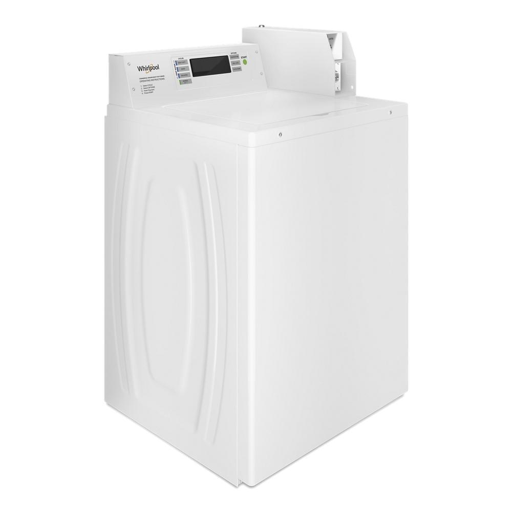 Whirlpool CAE2779JQ Commercial Top-Load Washer with Factory-Installed Coin Drop and Coin Box