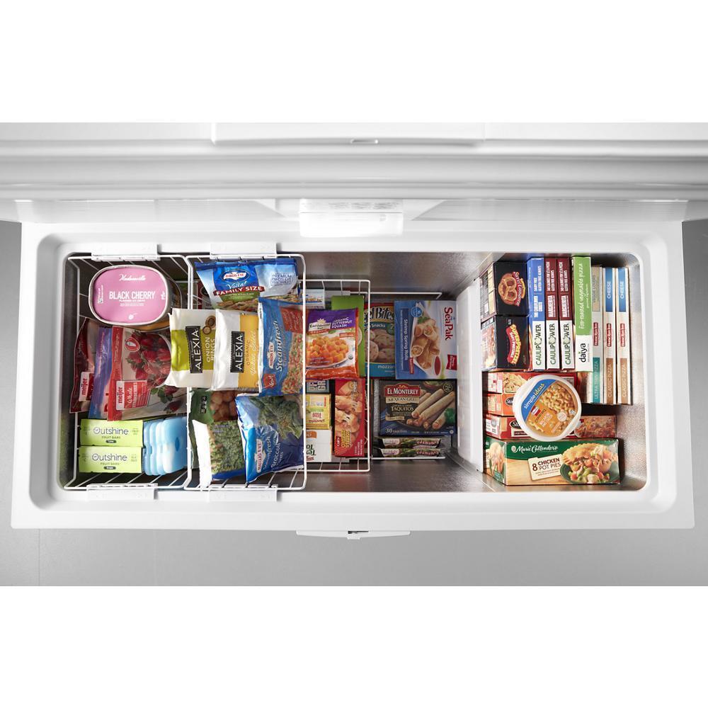 Whirlpool WZC5216LW 16 Cu. Ft. Convertible Chest Freezer with 3 Storage Levels