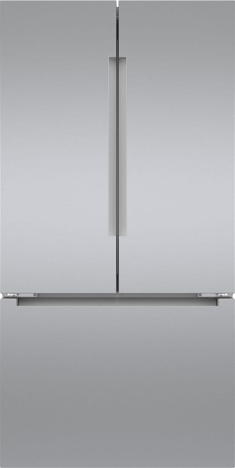Bosch B36CT81ENS 800 Series, French Door Bottom freezer, multi door, 36'', Brushed steel (with anti-fingerprint), Total No Frost