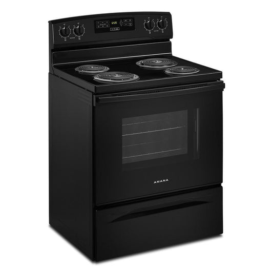 Amana ACR4303MFB 30-inch Amana® Electric Range with Bake Assist Temps