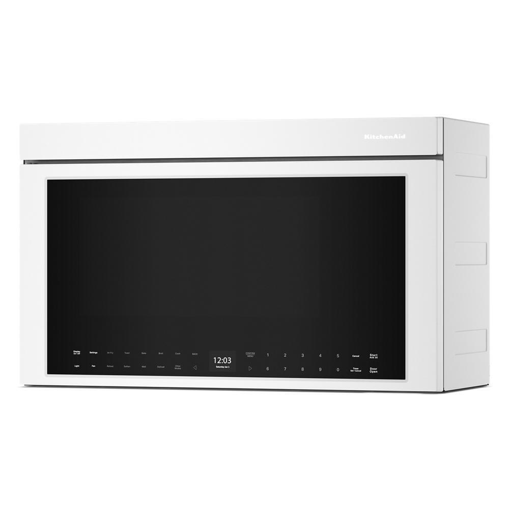 KMMF530PWH KitchenAid® Multifunction Over-the-Range Oven with Flush Built-In Design