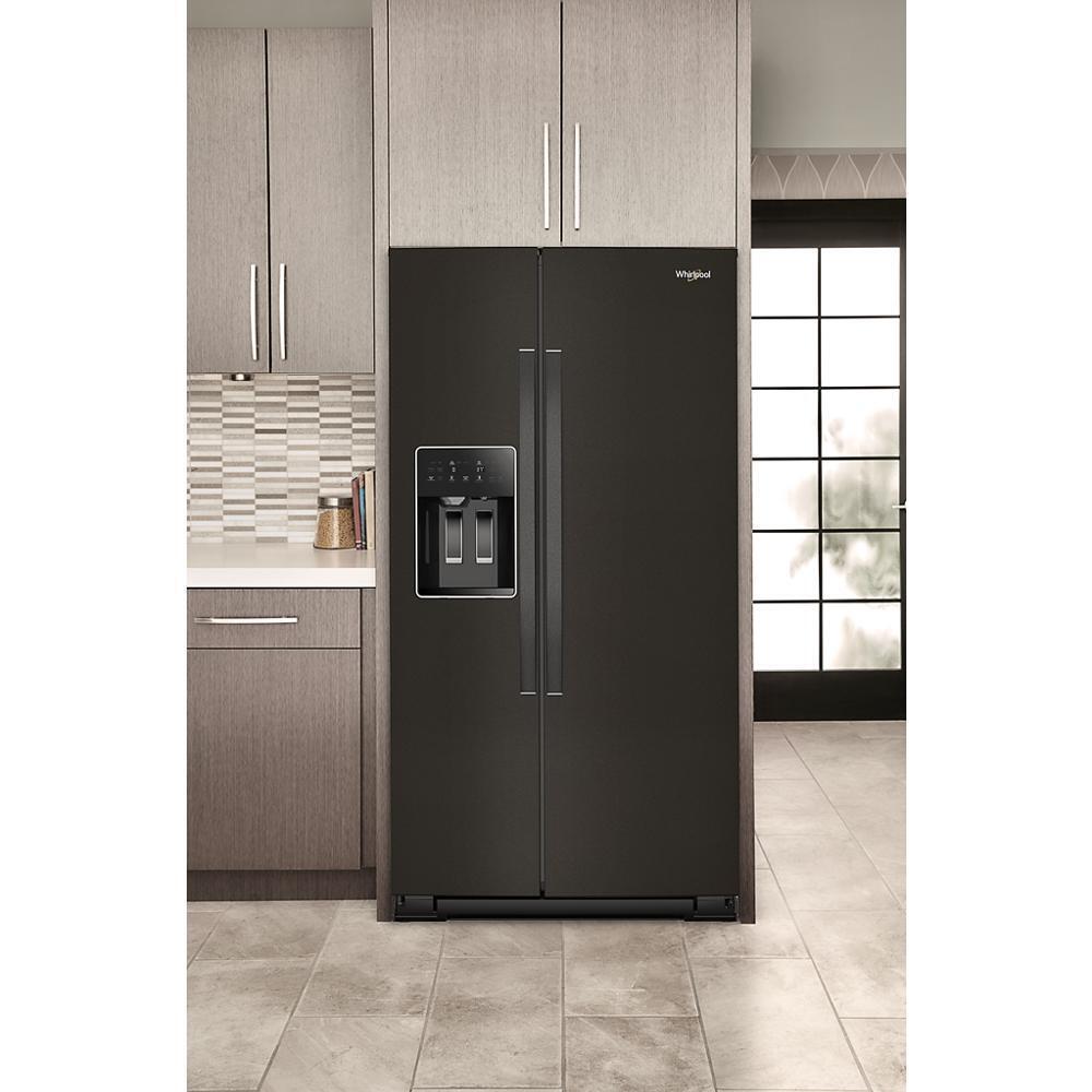 Whirlpool WRSC5536RV 36-inch Counter Depth Side-by-Side Refrigerator with TruCool™ System