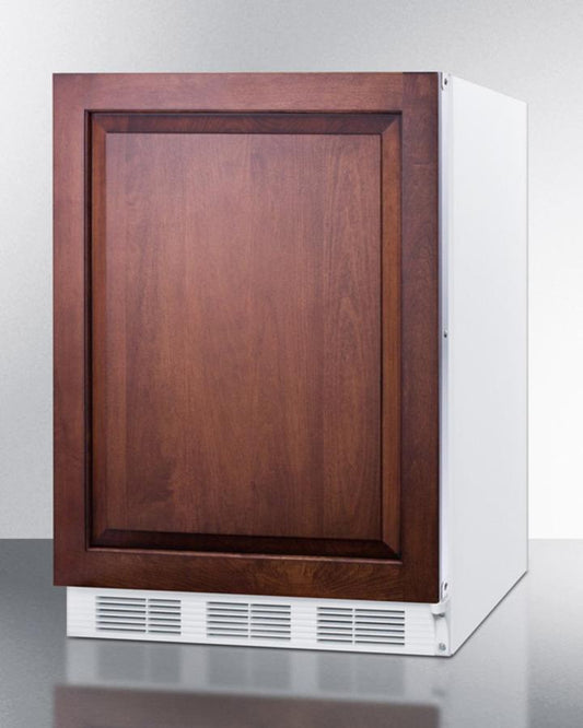 Summit CT661WIF 24" Wide Refrigerator-freezer (panel Not Included)