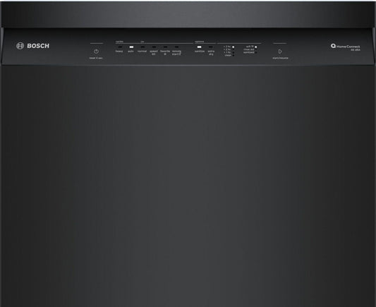 Bosch SHE41CM6N 100 Series, built-under dishwasher, 24'', Black