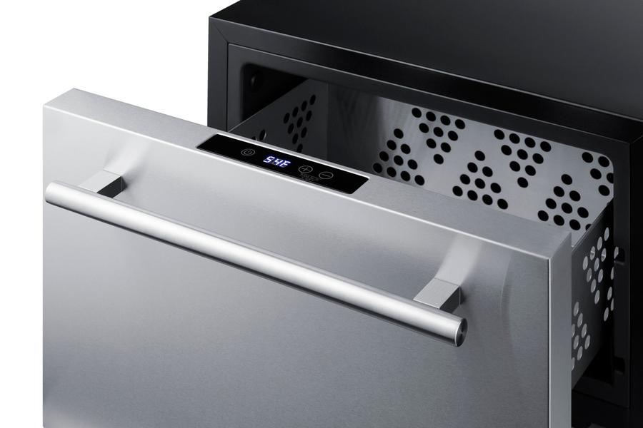 Summit LX1D 18" Wide Built-in Beautifridge Cosmetics Refrigerated Drawer