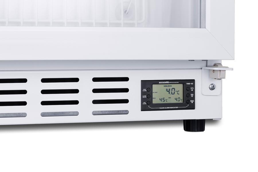 Summit ACR52GNSF456 24" Wide Built-in Medical Refrigerator, Certified To Nsf/ansi 456 Vaccine Storage Standard