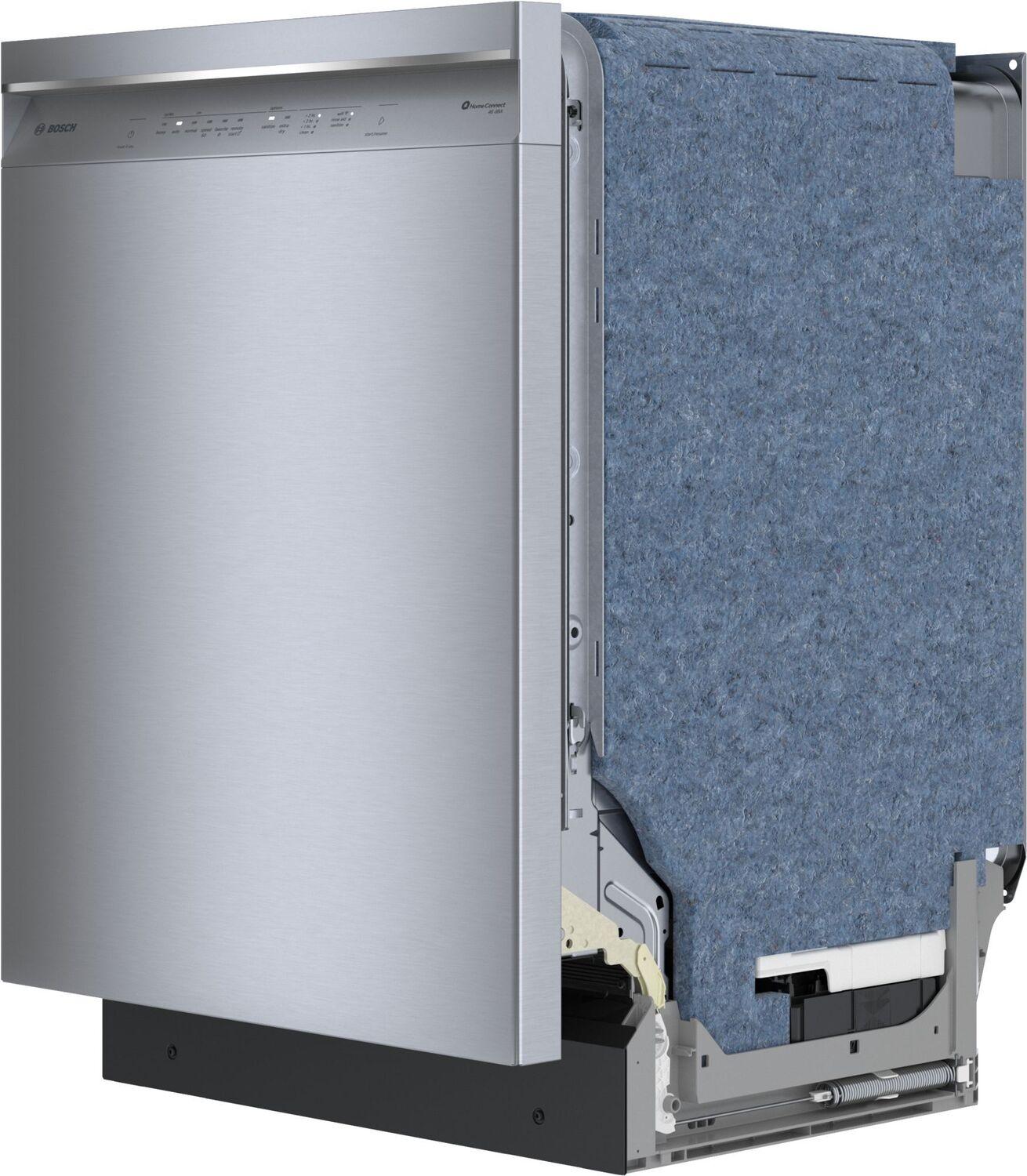 Bosch SHE53CE5N 300 Series, built-under dishwasher, 24'', Brushed steel anti-fingerprint