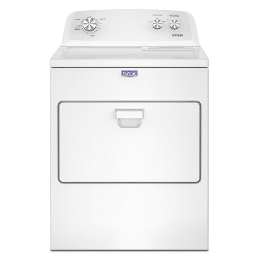 Maytag MED4005SW Top Load Electric Wrinkle Prevent Dryer - 7.0 cu. ft.