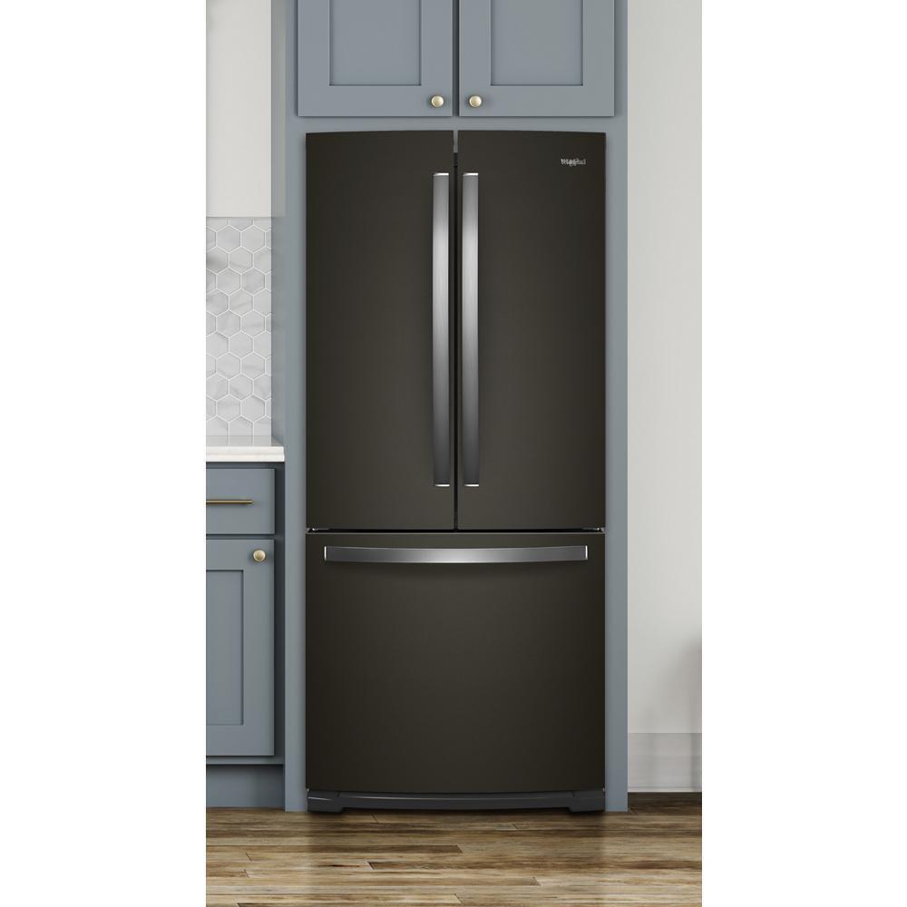 Whirlpool WRF560SMHV 30-inch Wide French Door Refrigerator - 20 cu. ft.
