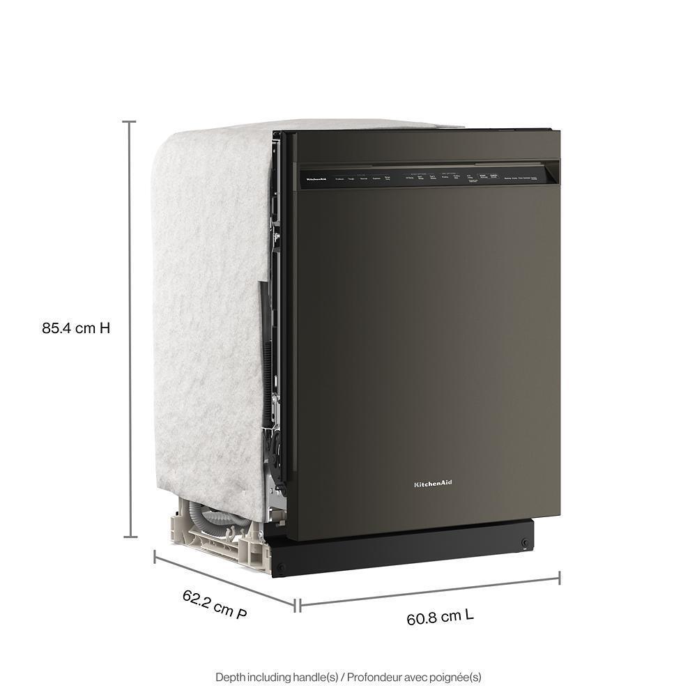 Kitchenaid KDFS324SBE Third Level Jet Rack Dishwasher with 40+ Total Wash Jets, 41 dBA