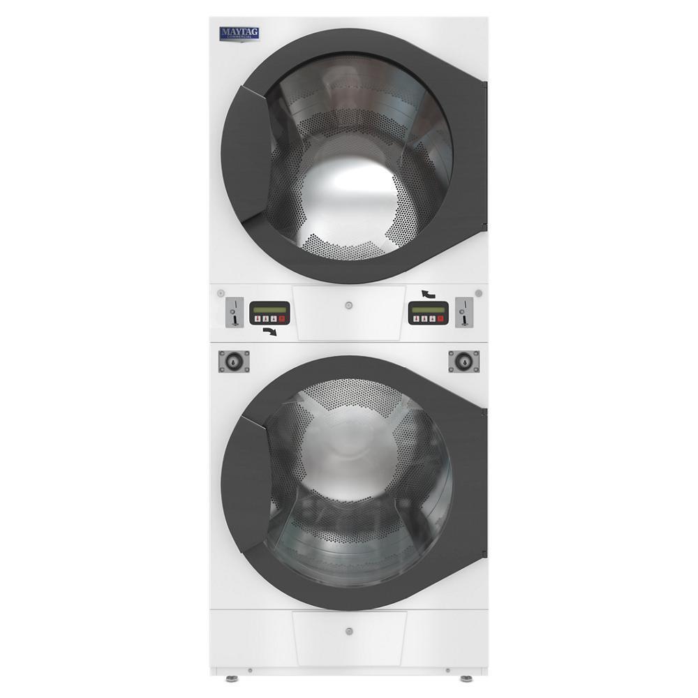 MLG46PDAWW Maytag Advantage Multi-Load Stack Dryer - 45lb Vended