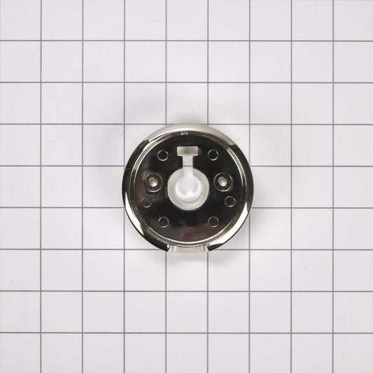 Kitchenaid W11323061 JennAir Single Bezel for Rise-Style Commercial Range and Rangetop Griddle Knobs - Chrome