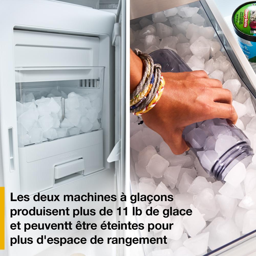 Whirlpool WRMF3736SV 36-Inch French Door Refrigerator with Dual Ice Makers - 29 cu. ft.