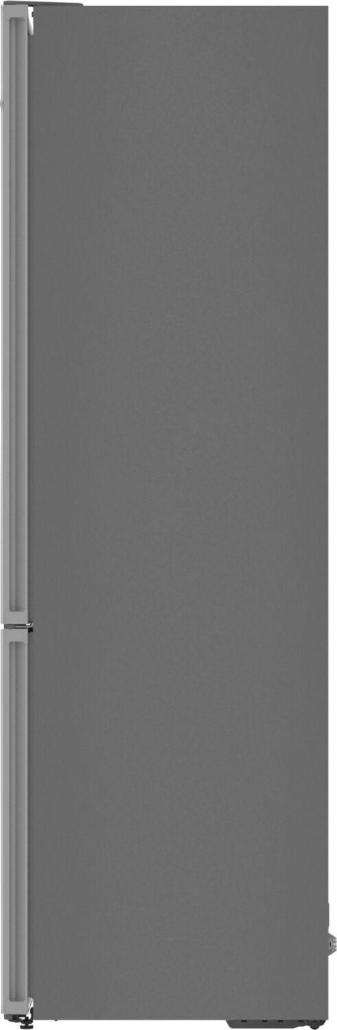 Bosch B24CB80ESW 800 Series, free-standing fridge-freezer with freezer at bottom, glass door, 24'', White, Total No Frost