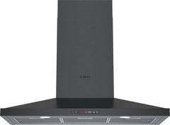 Bosch HCP86641UC 800 Series, wall-mounted cooker hood, 36'', Black stainless steel