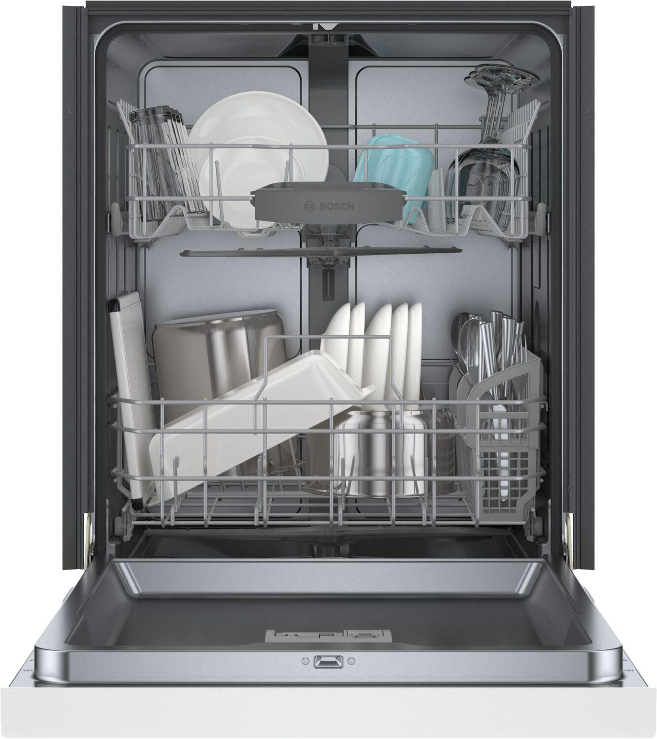 Bosch SHE41CM2N 100 Series, built-under dishwasher, 24'', White