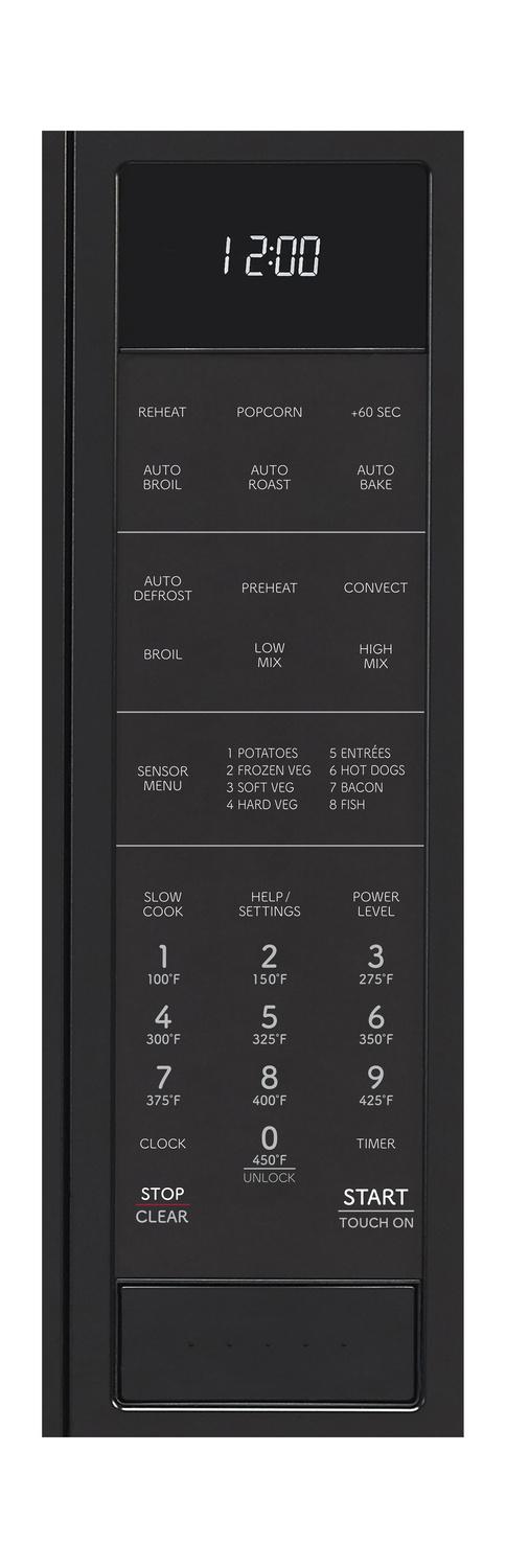 SMC1585KB Sharp 1.5 cu. ft. 900W Black Convection Countertop Microwave Oven