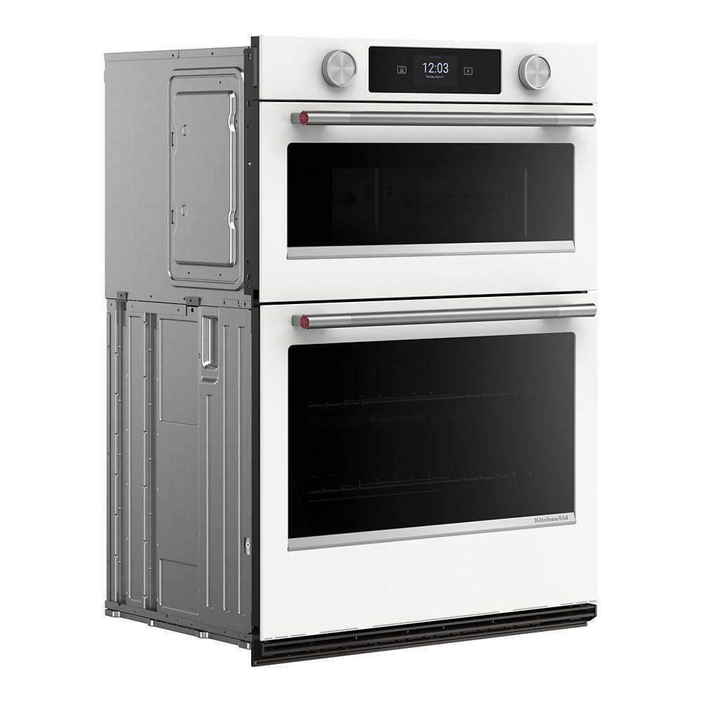Kitchenaid KOEC730SWH Smart Combo Wall Oven with Assisted Cooking Modes