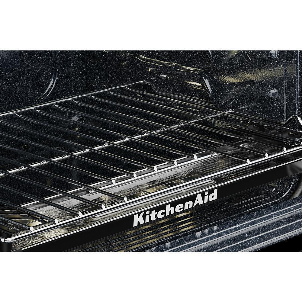 Kitchenaid KSES530SJP 5.3 Cu. Ft. Smart Slide-in Electric Range with Two Even-Heat™ Hyper Elements and Convection Cooking Modes