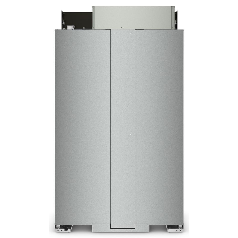 Kitchenaid KBSD708MBS 29.4 Cu. Ft. 48" Built-In Side-by-Side Refrigerator with Ice and Water Dispenser