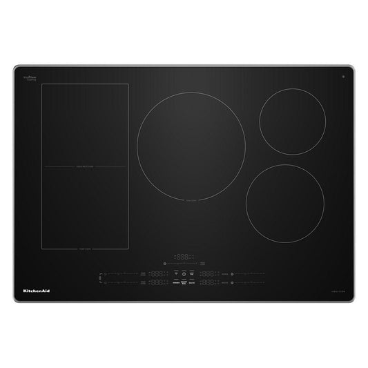 Kitchenaid KCIT730SSS 30" Temp Cook™ Induction Cooktop with 5 Cooking Zones