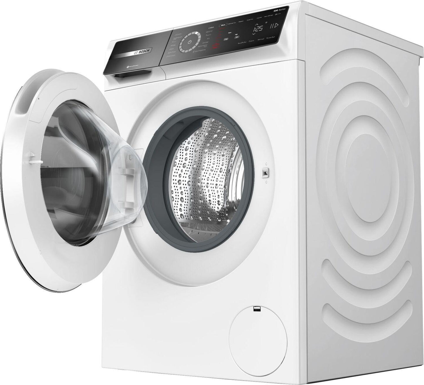 Bosch WGB24600UC 500 Series, washing machine, frontloader fullsize, 1600 rpm, White