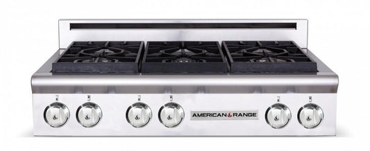 American Range AMERICANRANGELEGENDAROBSCT364GD Legend 36 Inch Performer Rangetop