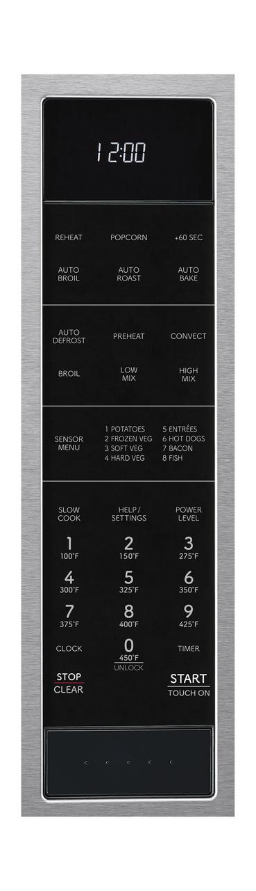 SMC1585KS Sharp 1.5 cu. ft. 900W Stainless Steel Convection Countertop Microwave Oven