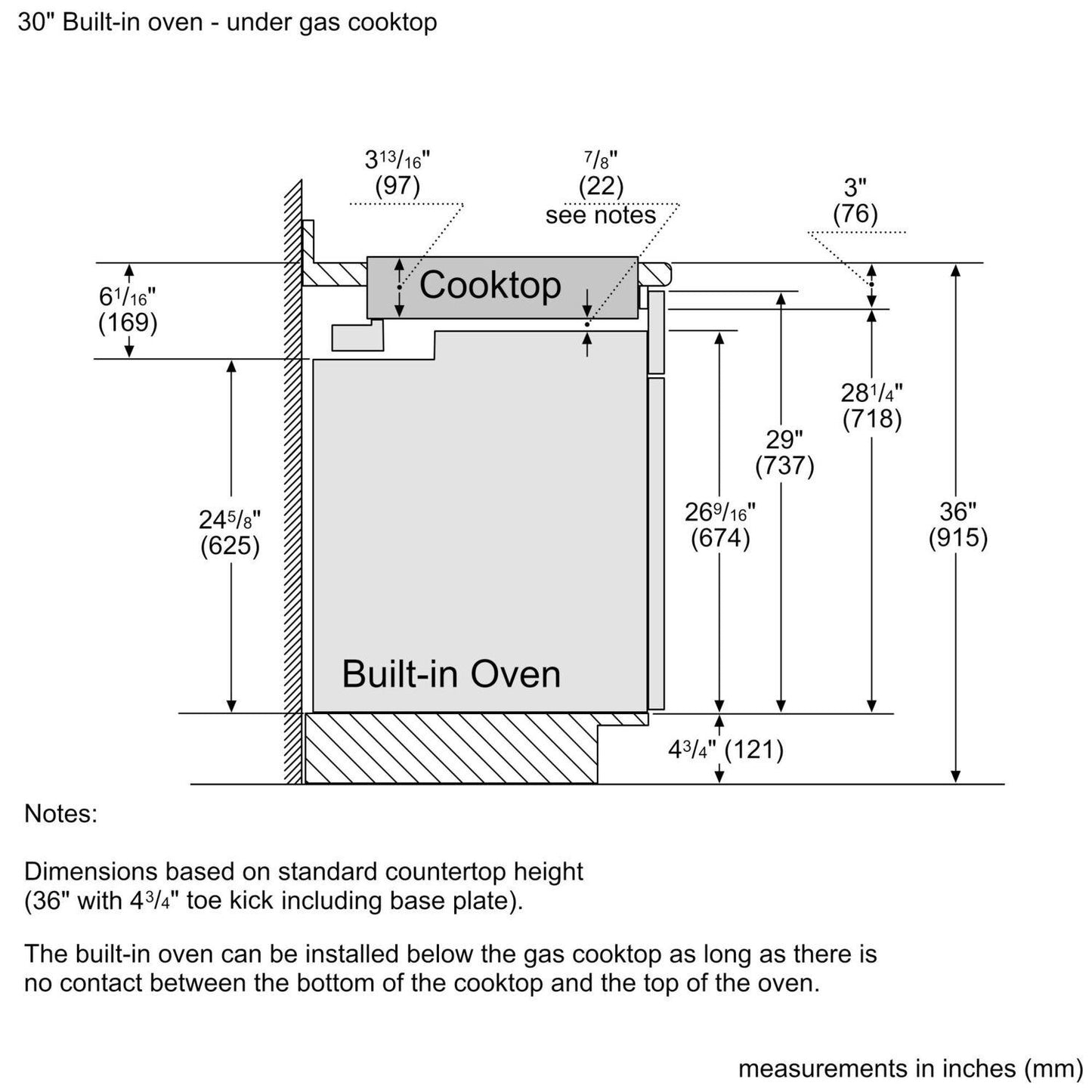 Bosch NGM8646UC 800 Series Gas Cooktop 36" Black