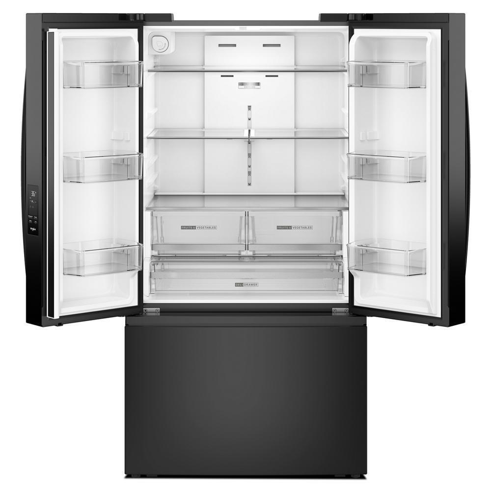 Whirlpool WRFF3336SB 36-Inch French Door Refrigerator with Interior Water Dispenser - 31 cu. ft.