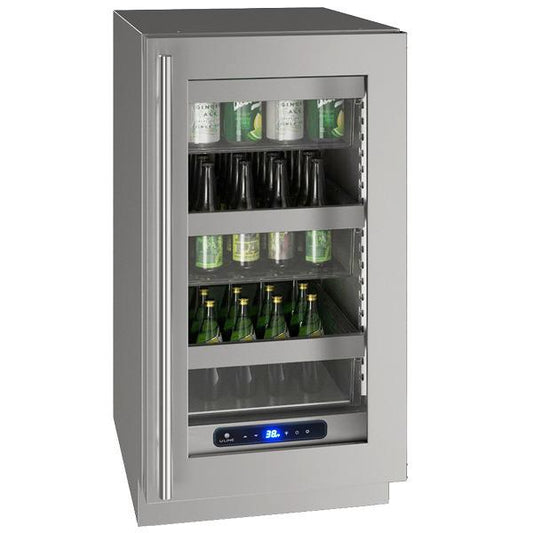 U-Line UHRE518SG01A Hre518 18" Refrigerator With Stainless Frame Finish (115 V/60 Hz)
